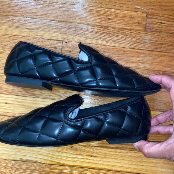 Zara black quilted loafers. Still in good condition! - Picture 7 of 12